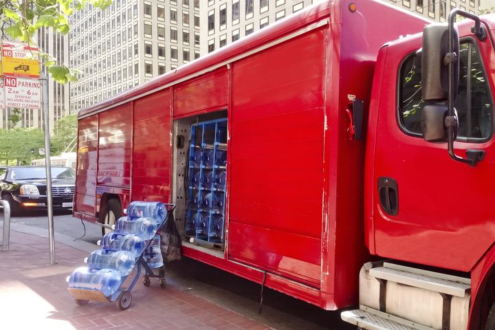 Delivery truck